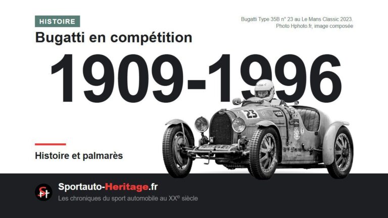 Bugatti en compétition (1909-1996)